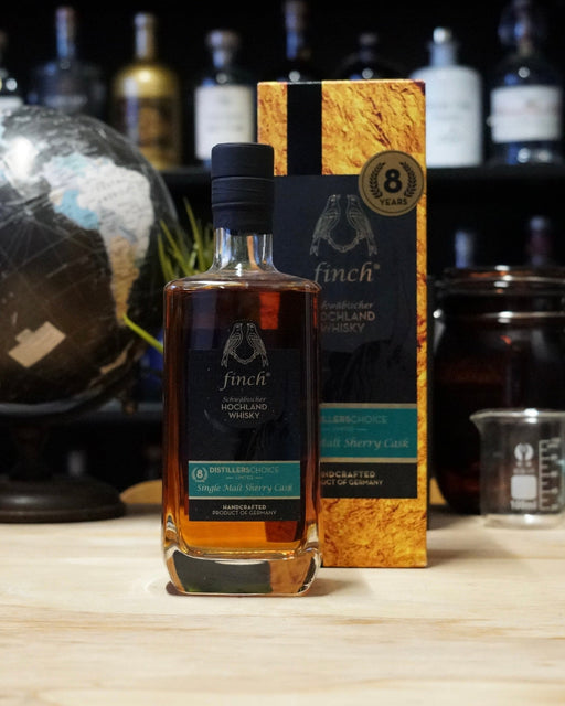 Finch Single Malt Whisky Sherry Cask 8 Jahre - Deutschergin.de - Finch Whisky