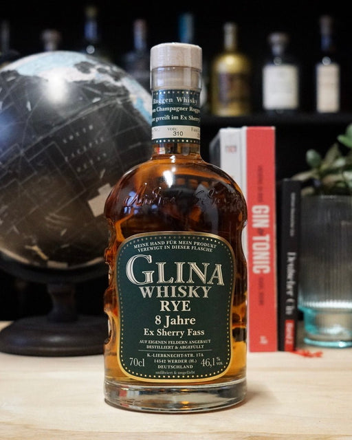 Glina Whisky 8 Jahre Ex Sherry Fass RYE - Deutschergin - Glina Destillerie