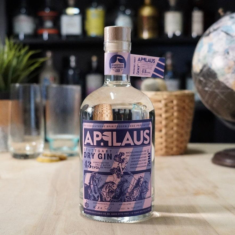 Applaus Stuttgart Dry Gin - Deutschergin - 091037810892 - Applaus Stuttgart Dry Gin