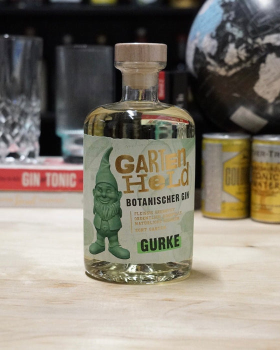Gartenhelden Gin „Gurke“ - Deutschergin - 4260629380143 - Gartenhelden