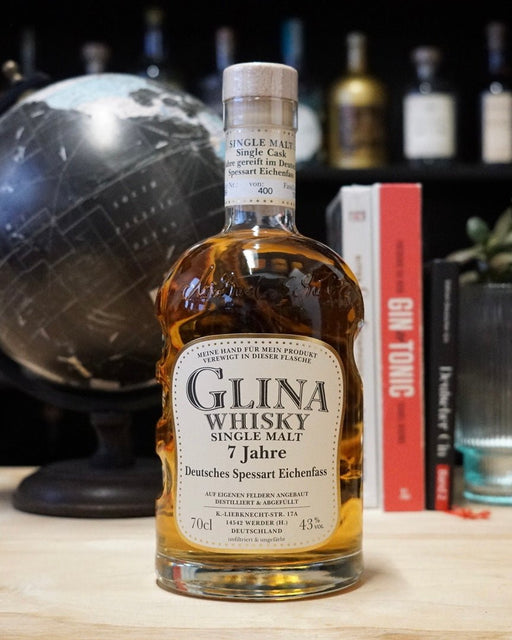 Glina Whisky 7 Jahre Spessart Eiche Single Malt - Deutschergin - Glina Destillerie