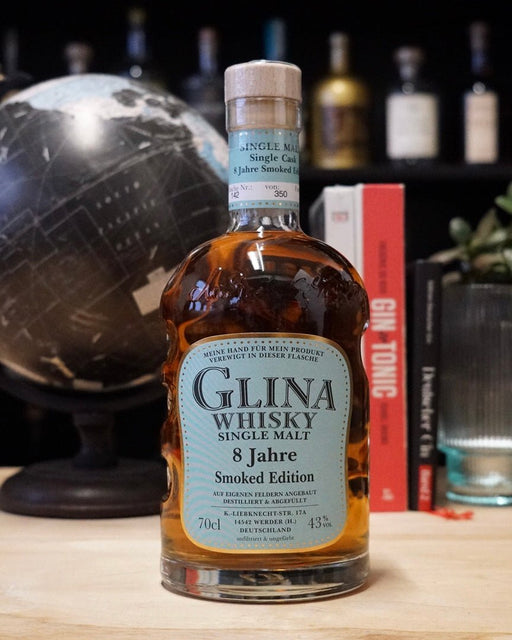 Glina Whisky 8 Jahre Smoked Edition Single Malt - Deutschergin - Glina Destillerie