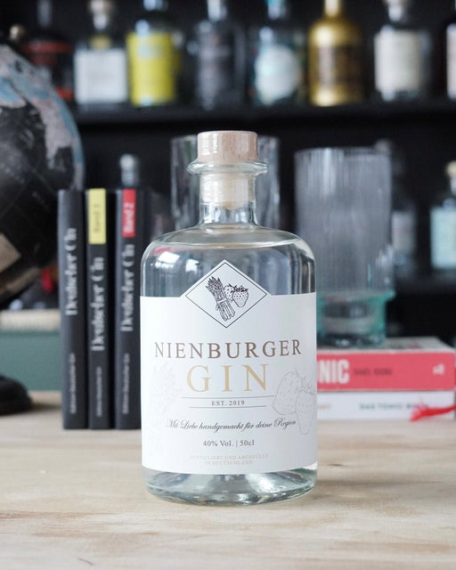 Nienburger Gin mit Erdbeer und Spargel - Deutschergin - Nienburger Gin