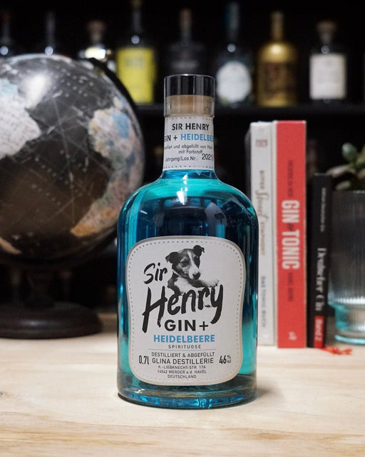 SIR Henry Gin „Heidelbeere“ - Deutschergin - 4280001494862 - Glina Destillerie
