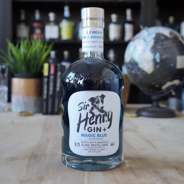 SIR Henry Gin „Magic Blue“ - Deutschergin - 4260672130009 - Glina Destillerie